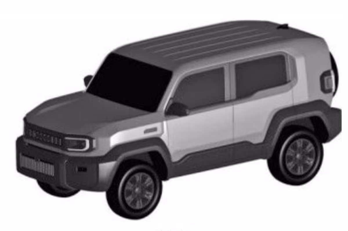 Toyota FJ Cruiser patent image